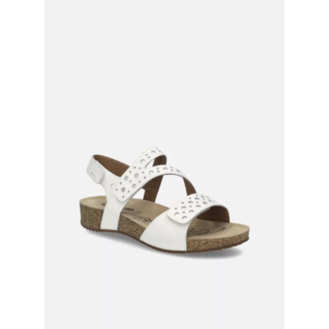 Josef Seibel  Sandalen Tonga 91, weiss-silber günstig online kaufen
