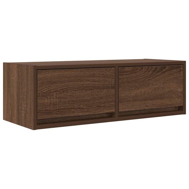 vidaXL TV-Schrank TV-Schrank Braun Eichen-Optik 80x31x25,5 cm Holzwerkstoff günstig online kaufen