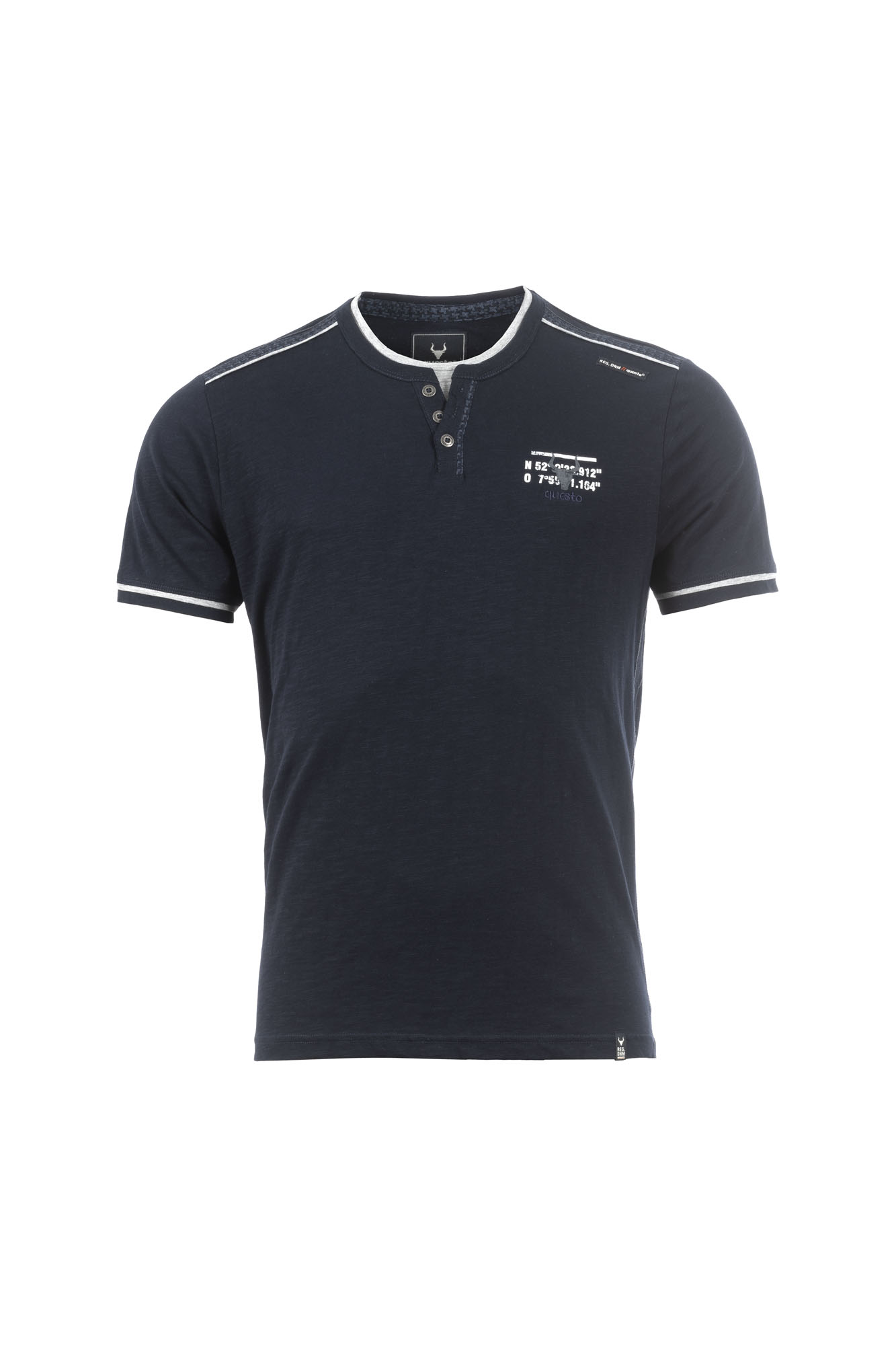 Questo Shirt HowardQU nautical blue günstig online kaufen