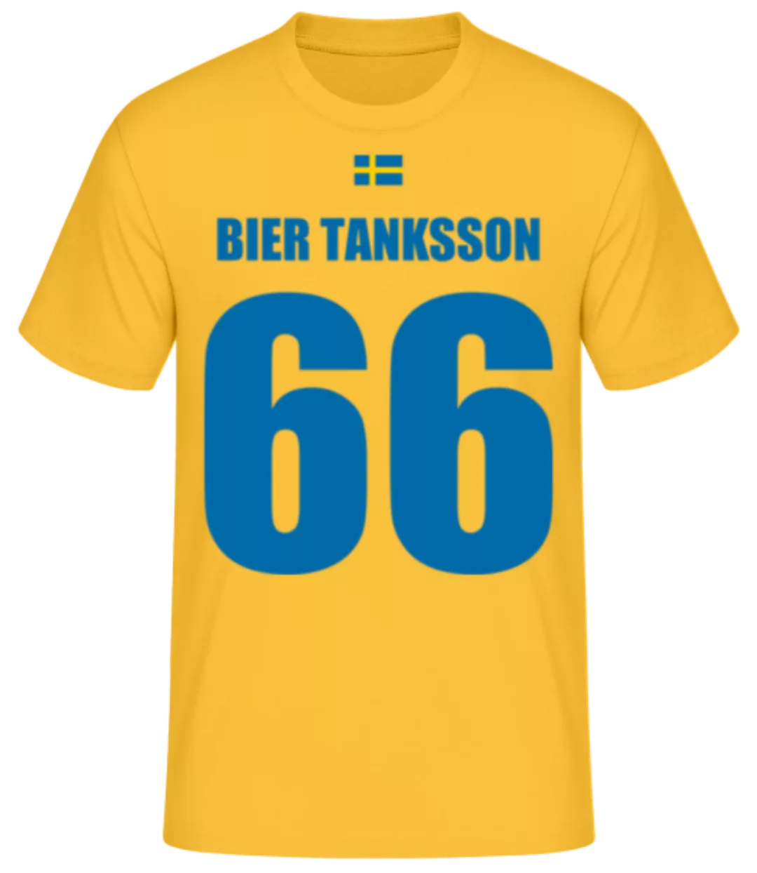 Schweden Fußball Trikot Bier Tanksson · Männer Basic T-Shirt günstig online kaufen