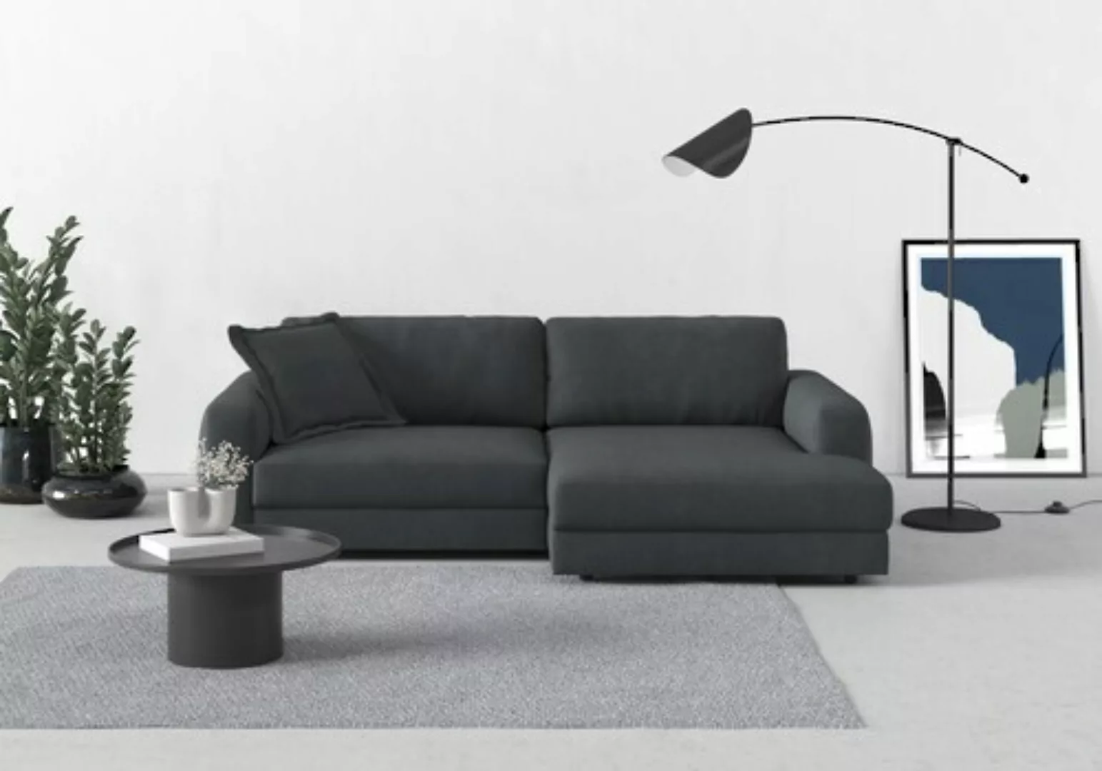 TRENDMANUFAKTUR Ecksofa »Bourbon«, (2 St.), mit extra hohem Sitzkomfort, au günstig online kaufen