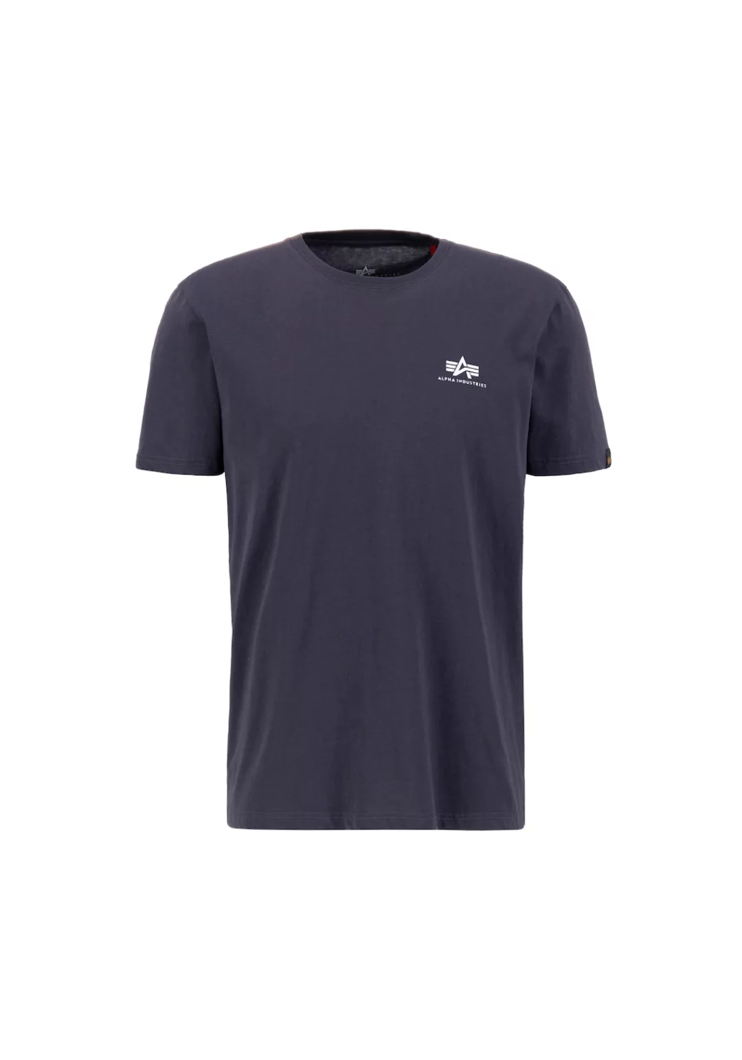 Alpha Industries T-Shirt "Alpha Industries Men - T-Shirts Basic T Small Log günstig online kaufen