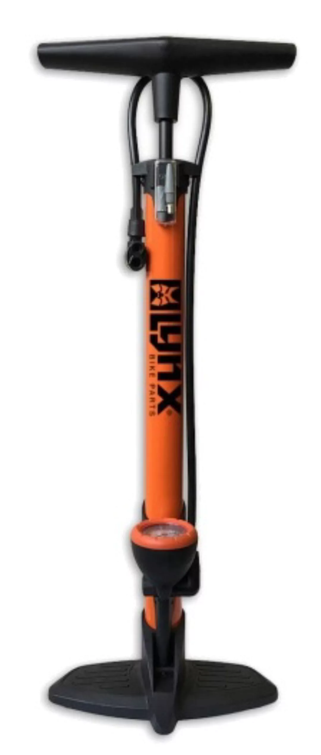 Standpumpe Mit Manometer 6 Bar Orange günstig online kaufen