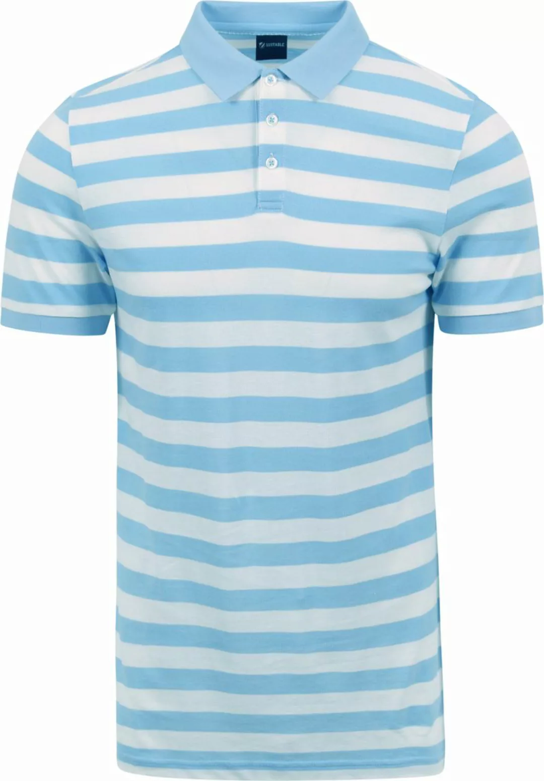 Suitable Balky Poloshirt Hellblau - Größe L günstig online kaufen