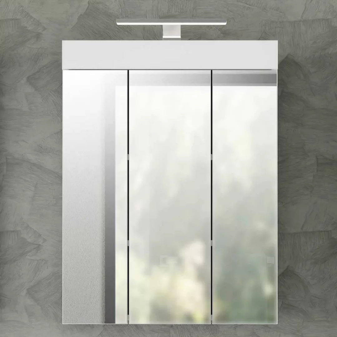 Badezimmer Spiegelschrank mit Leuchte bestellbar 60 cm breit günstig online kaufen
