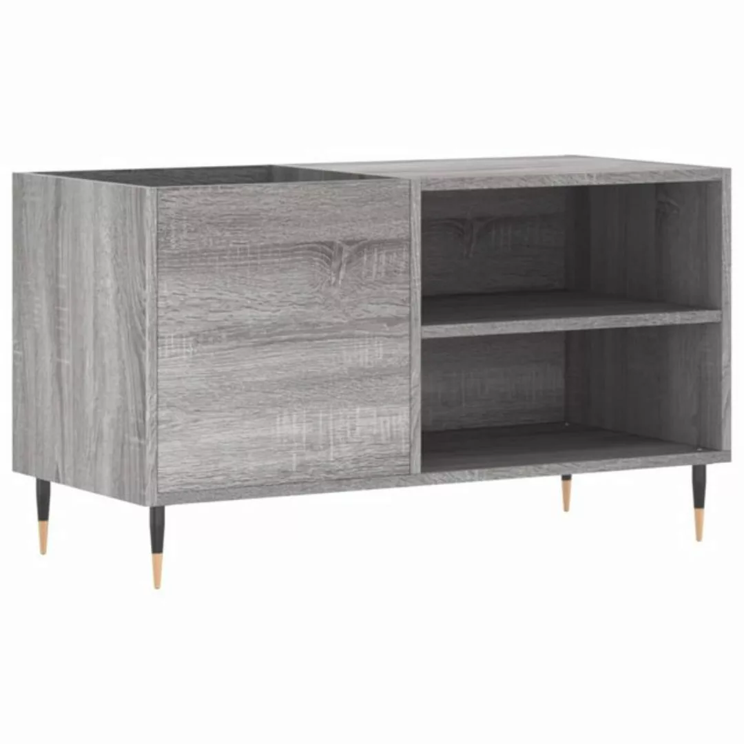 vidaXL Beistellschrank Plattenschrank Grau Sonoma 85x38x48 cm Holzwerkstoff günstig online kaufen