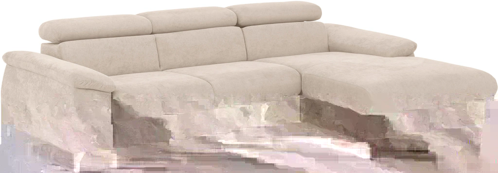 COTTA Ecksofa "Kitty L-Form", mit Kopfteilverstellung, wahlweise mit Bettfu günstig online kaufen