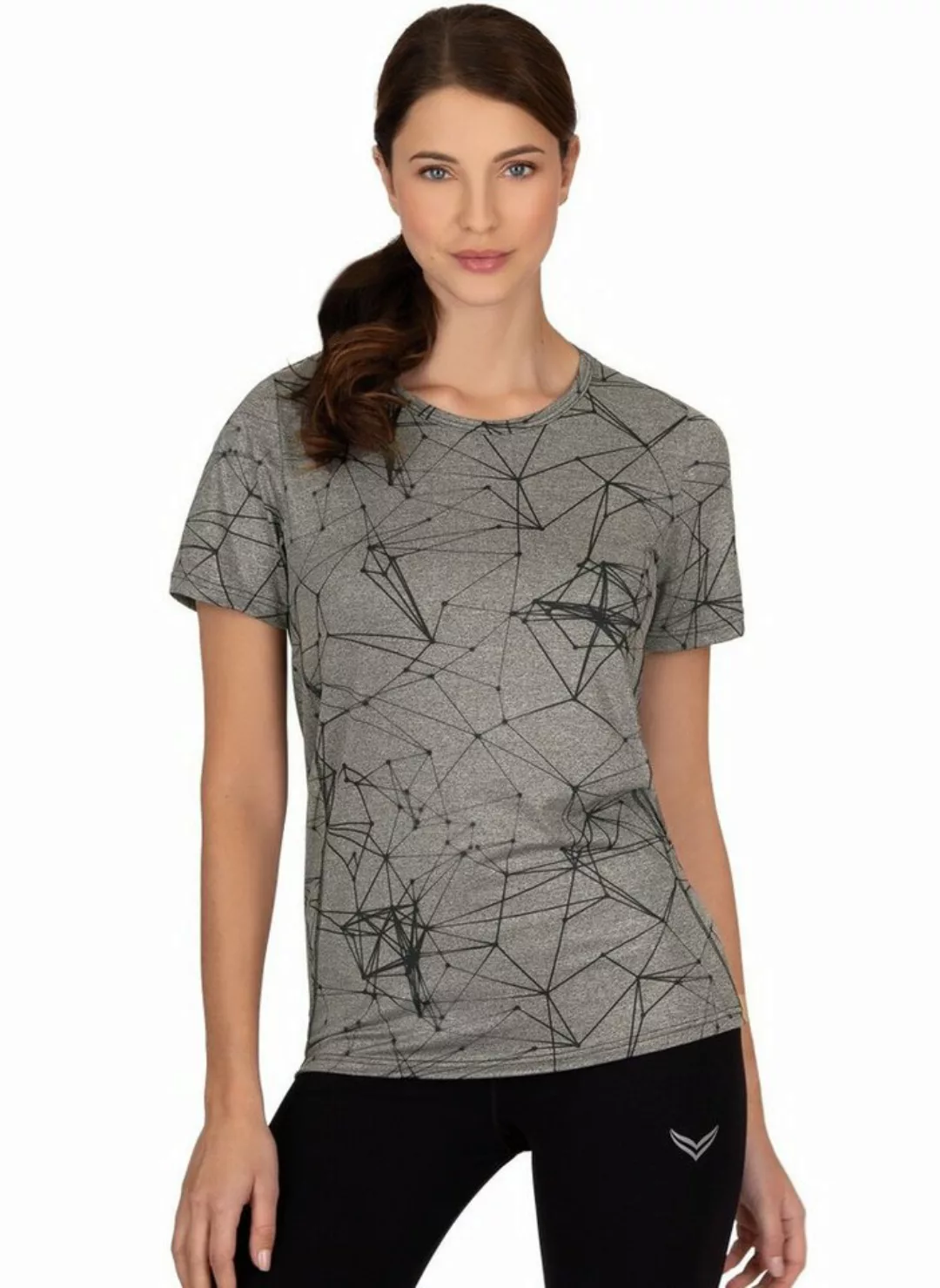 Trigema T-Shirt TRIGEMA Sportshirt aus elastischem Material (1-tlg) günstig online kaufen