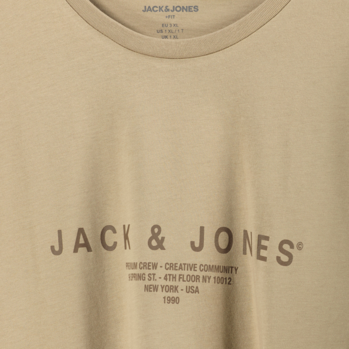 Jack&Jones T-Shirt mit Label-Print günstig online kaufen