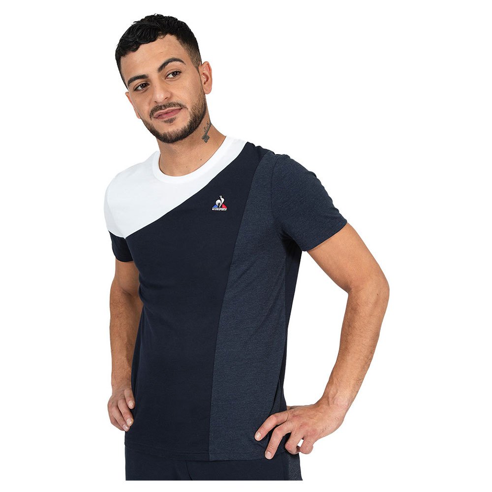 Le Coq Sportif Saison 1 N°2 Kurzärmeliges T-shirt XS Sky Captain / Sky Capt günstig online kaufen
