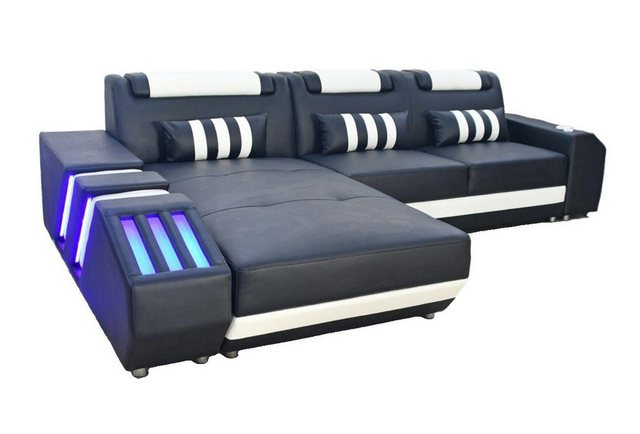 JVmoebel Ecksofa Ecksofa Eckgarnitur Sofa Couch Polster Wohnlandschaft Garn günstig online kaufen