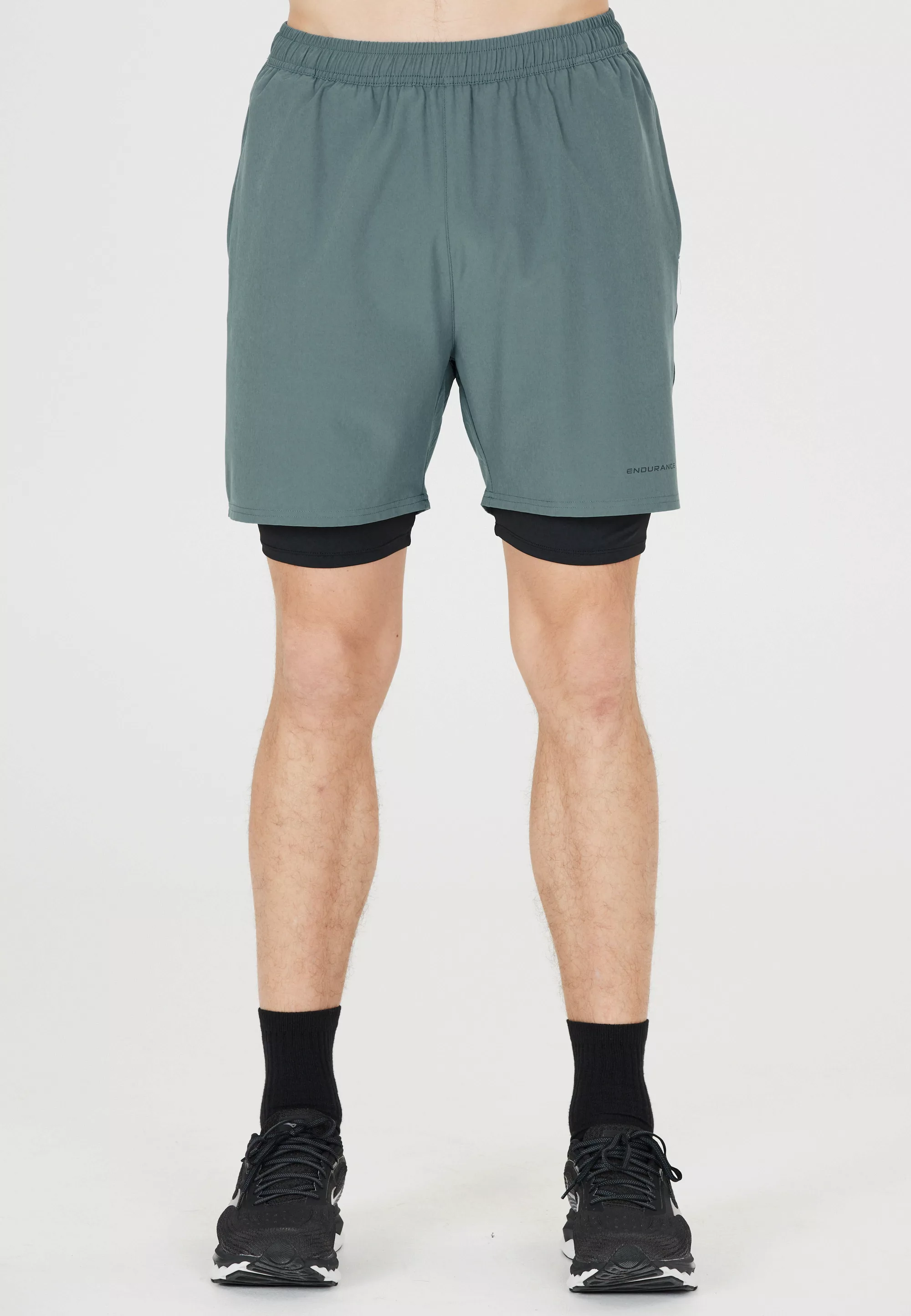 ENDURANCE Shorts "Kros", Im 2-in-1-Design mit Quick Dry und Stretch-Funktio günstig online kaufen