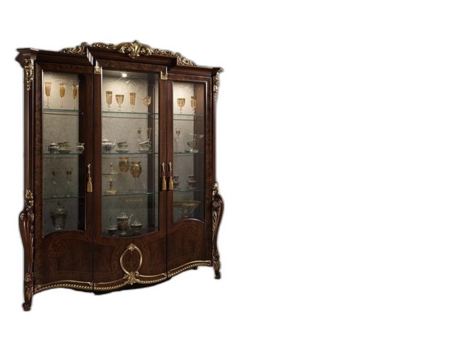 Xlmoebel Vitrine Vitrine Luxus Vitrine Wohnzimmer Möbel Schrank Glas Vitrin günstig online kaufen