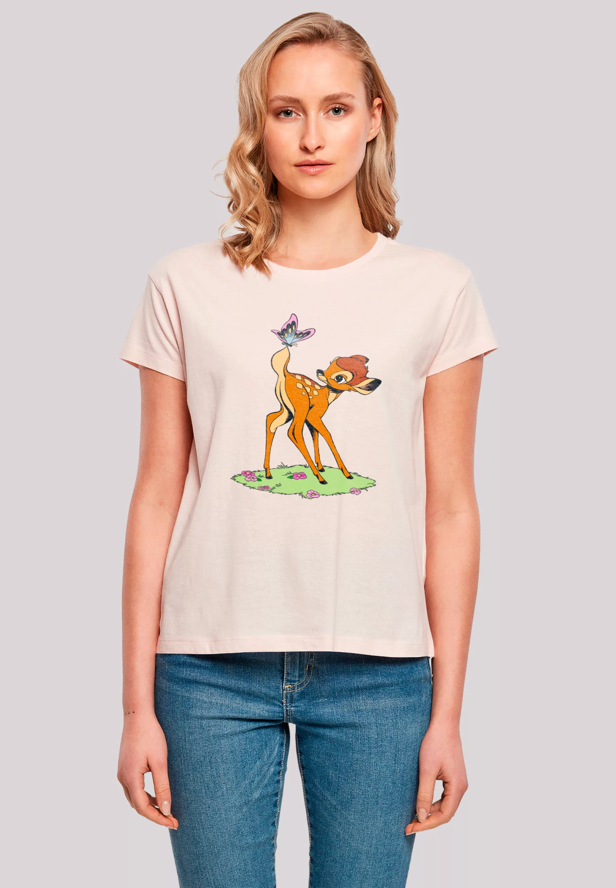 F4NT4STIC T-Shirt "Disney Bambi Butterfly", Premium Qualität günstig online kaufen