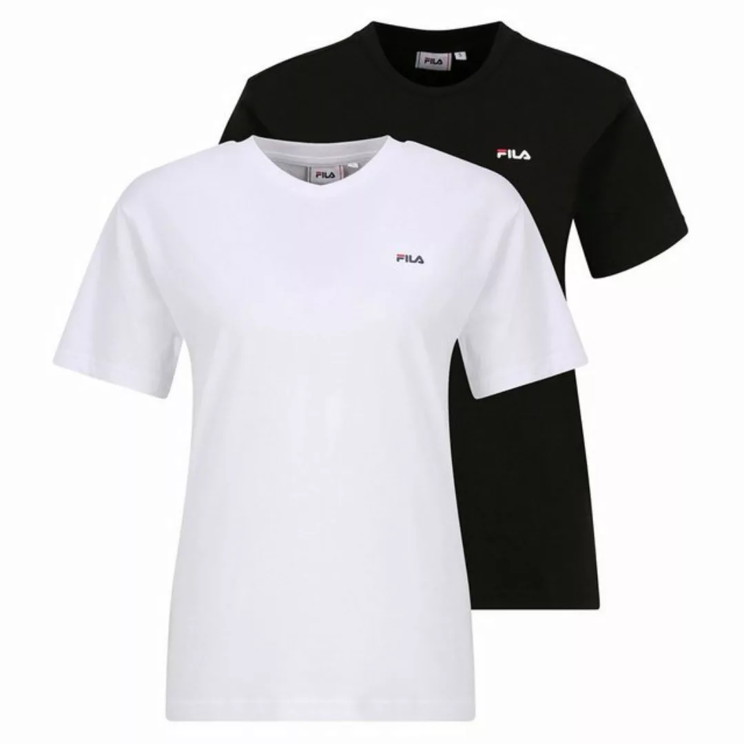 Fila T-Shirt Damen T-Shirt, 2er Pack - BARI tee double pack günstig online kaufen