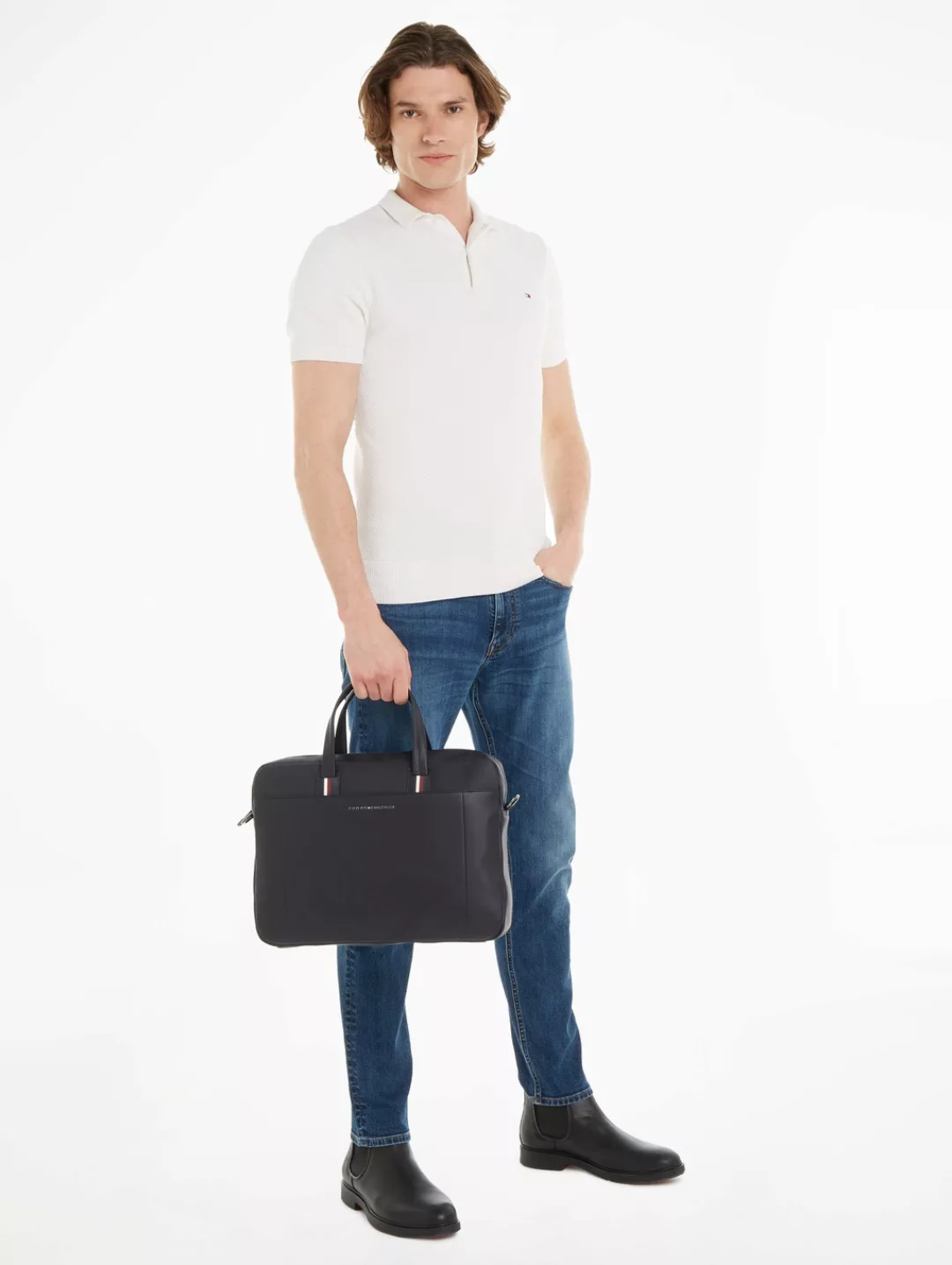 Tommy Hilfiger Messenger Bag "TH CORPORATE COMPUTER BAG", im dezenten Desig günstig online kaufen