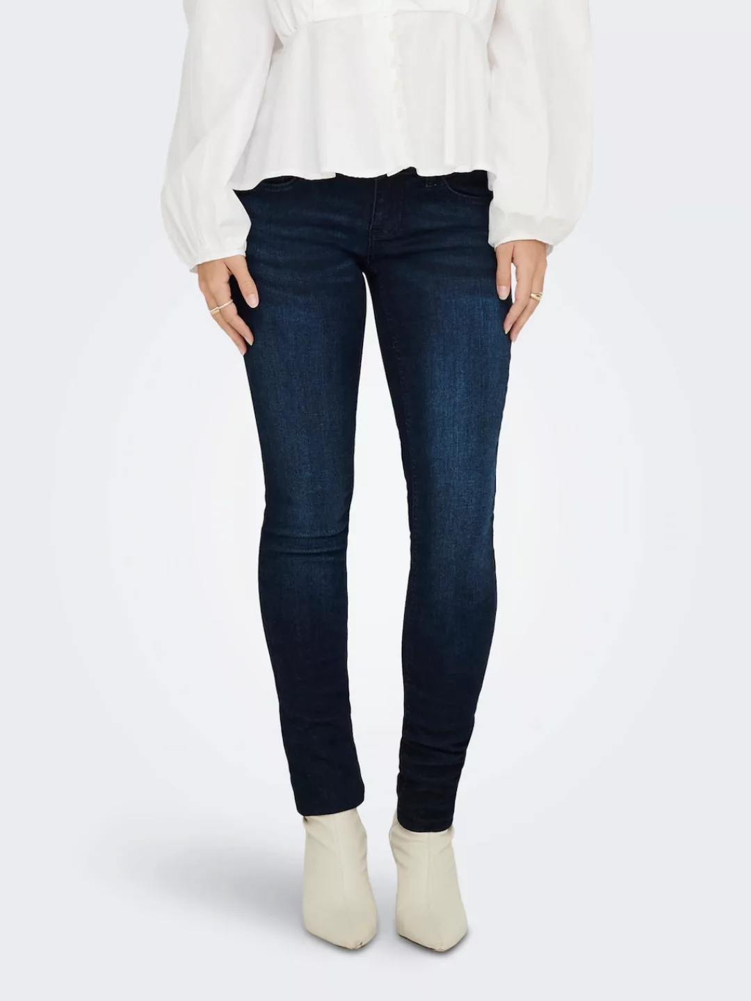 ONLY Skinny-fit-Jeans "ONLFWONDER SL SK JEANS DNM" günstig online kaufen