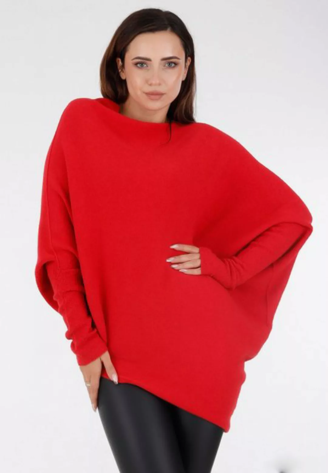 YC Fashion & Style Strickpullover "Casual Chic: Asymmetrischer Pullover in günstig online kaufen