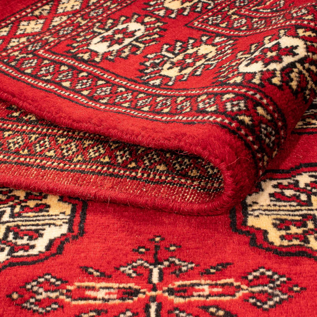 morgenland Orientteppich »Pakistan - 155 x 97 cm - dunkelrot«, rechteckig, günstig online kaufen