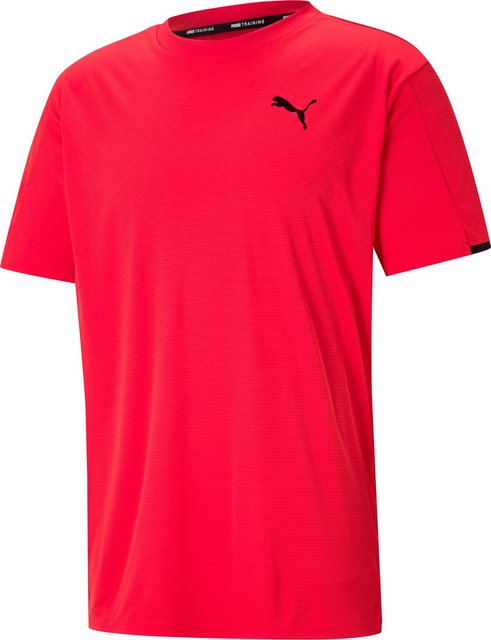 PUMA Kurzarmshirt TRAIN GRAPHIC SS TEE POPPY RED günstig online kaufen