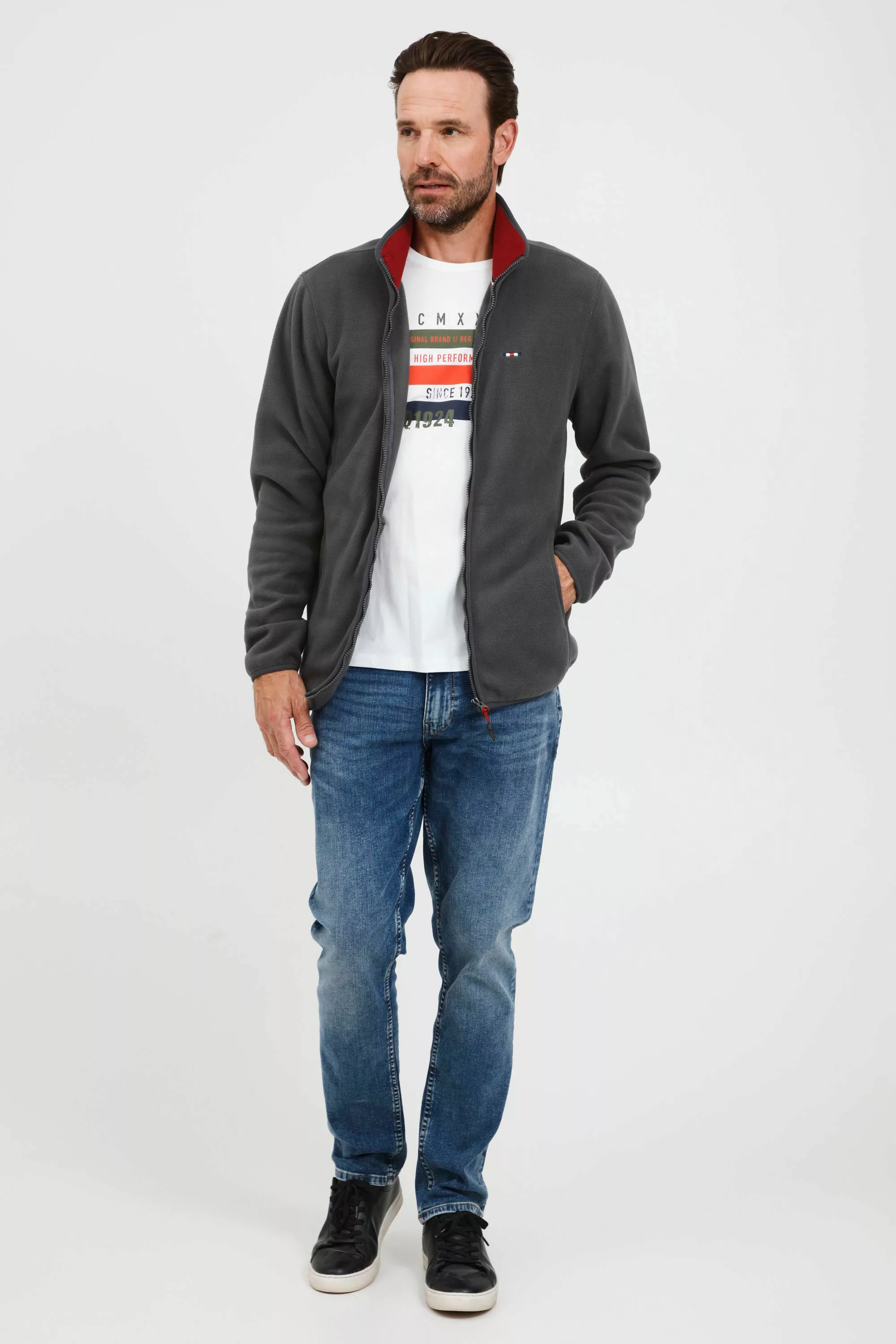 FQ1924 Fleecejacke "FQ1924 FQBror", ohne Kapuze günstig online kaufen