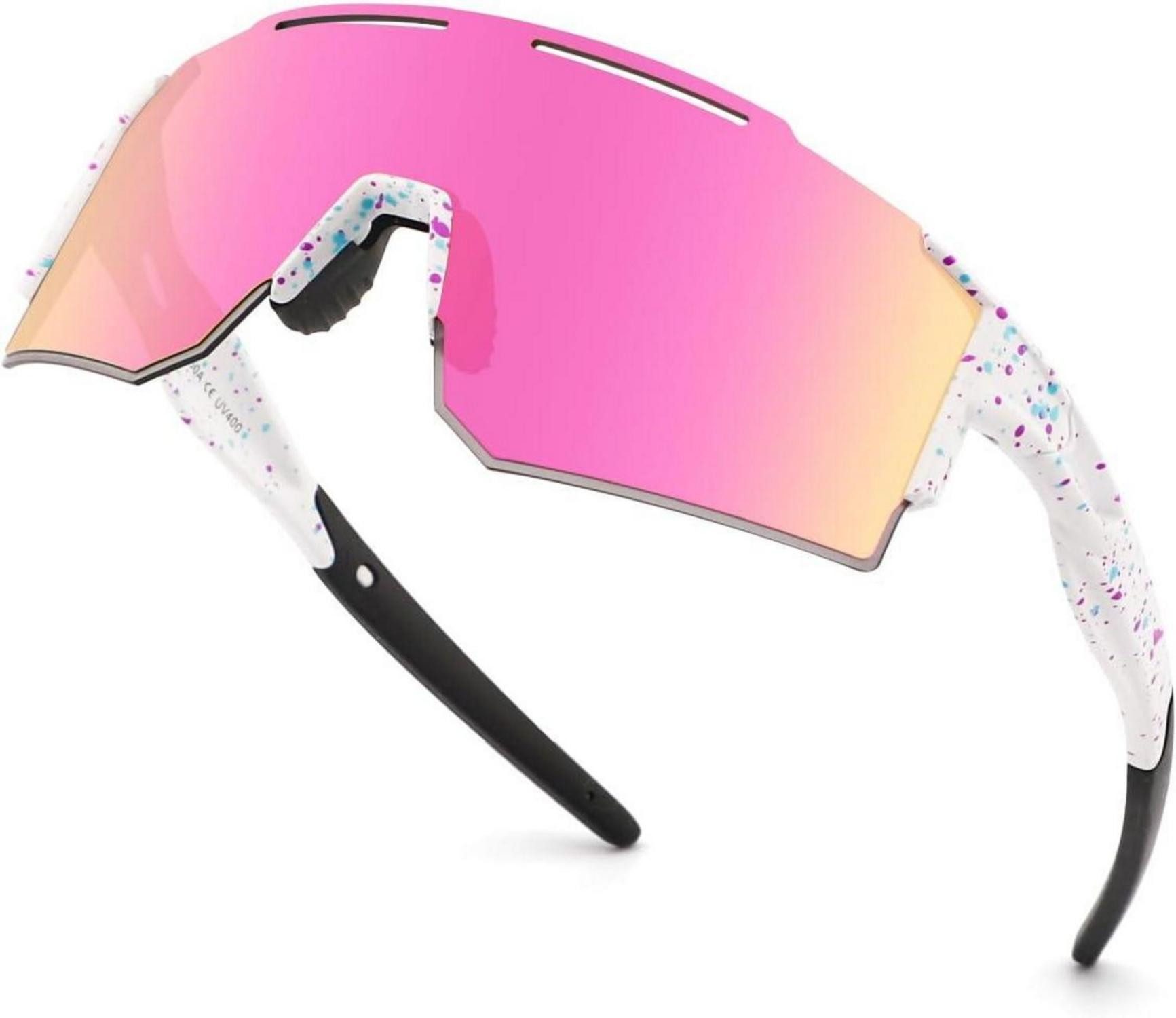 LuxusKollektion Sonnenbrille Polarisierte Sportbrille mit Wechselgläsern günstig online kaufen