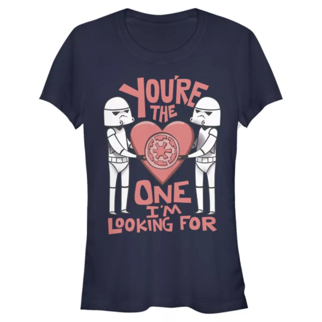 Star Wars - Stormtrooper Droid Looking For - Valentinstag - Frauen T-Shirt günstig online kaufen