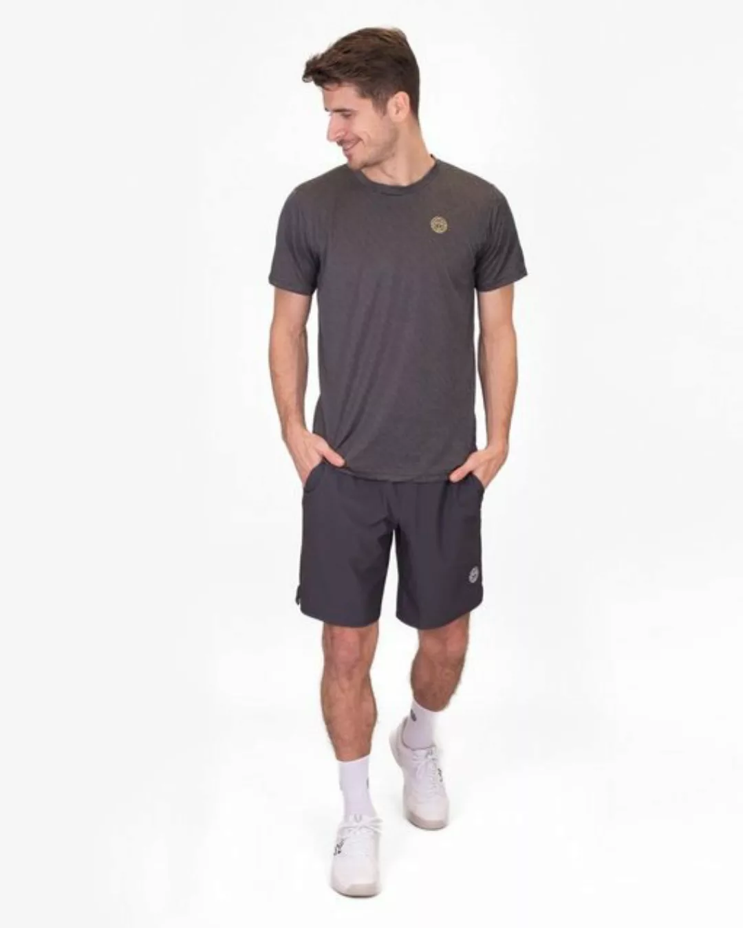 BIDI BADU Shorts Crew Tennishose kurz für Herren in schwarz günstig online kaufen