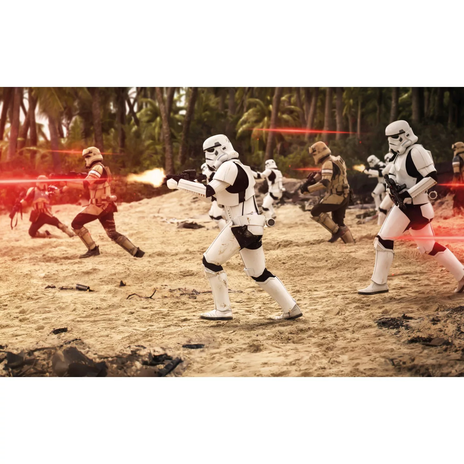 Komar Vliestapete »Star Wars Imperial Strike«, 400x250 cm (Breite x Höhe), günstig online kaufen