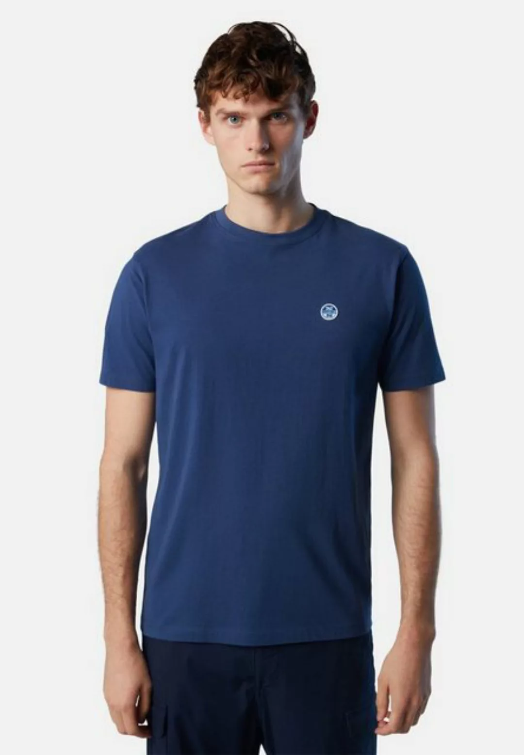 North Sails T-Shirt T-Shirt mit Filzaufnäher Sonstiges günstig online kaufen