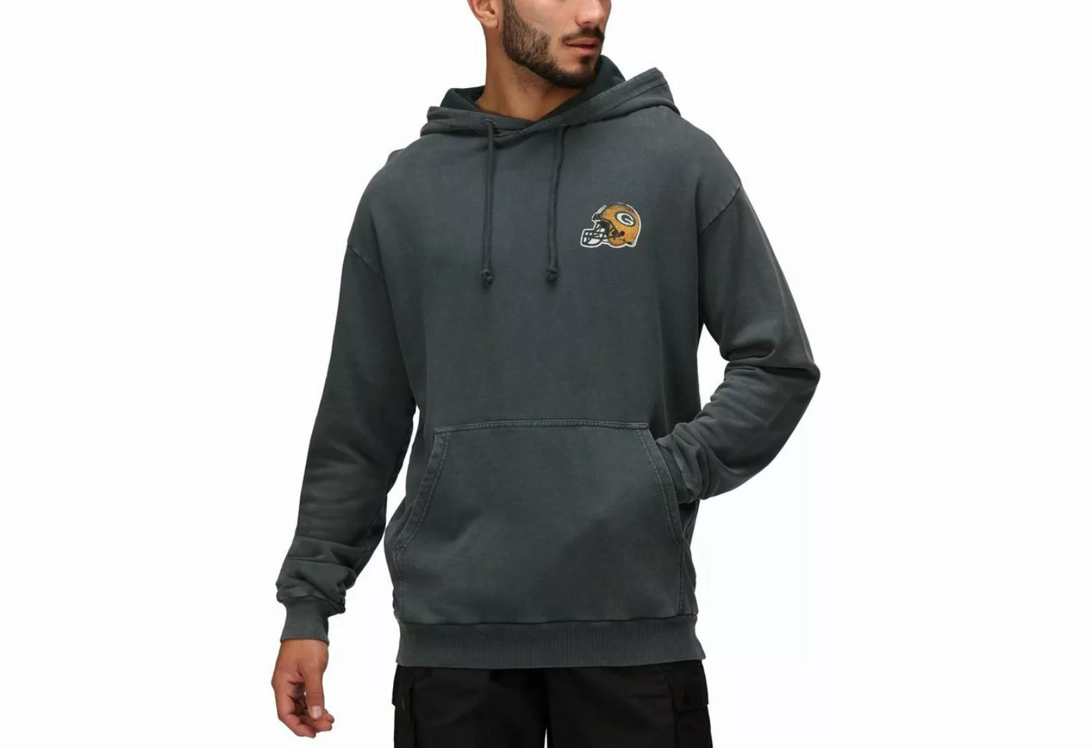 Recovered Kapuzenpullover Re:covered NFL Green Bay Packers washed günstig online kaufen