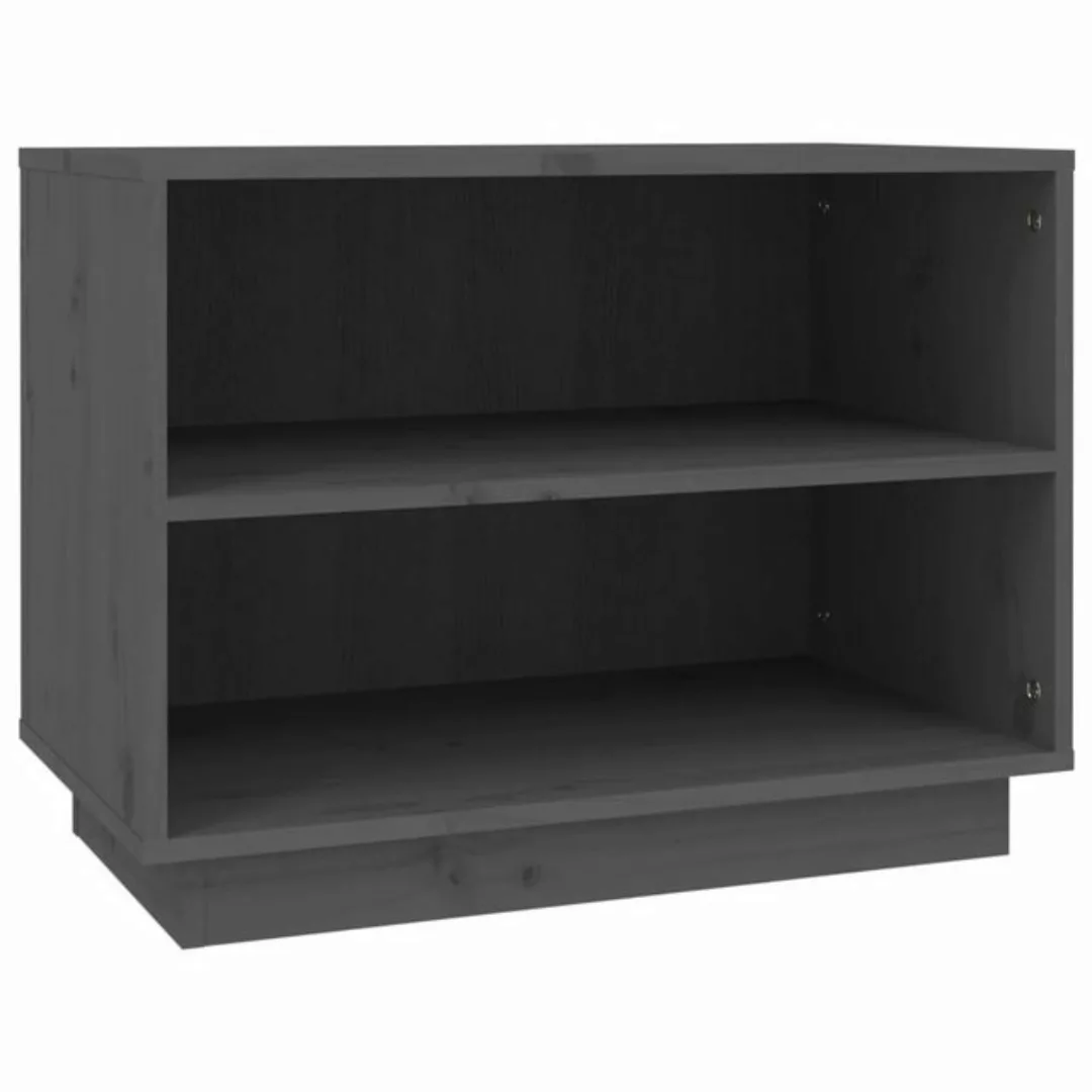 Vidaxl Schuhschrank Weiß 60x34x45 Cm Massivholz Kiefer günstig online kaufen