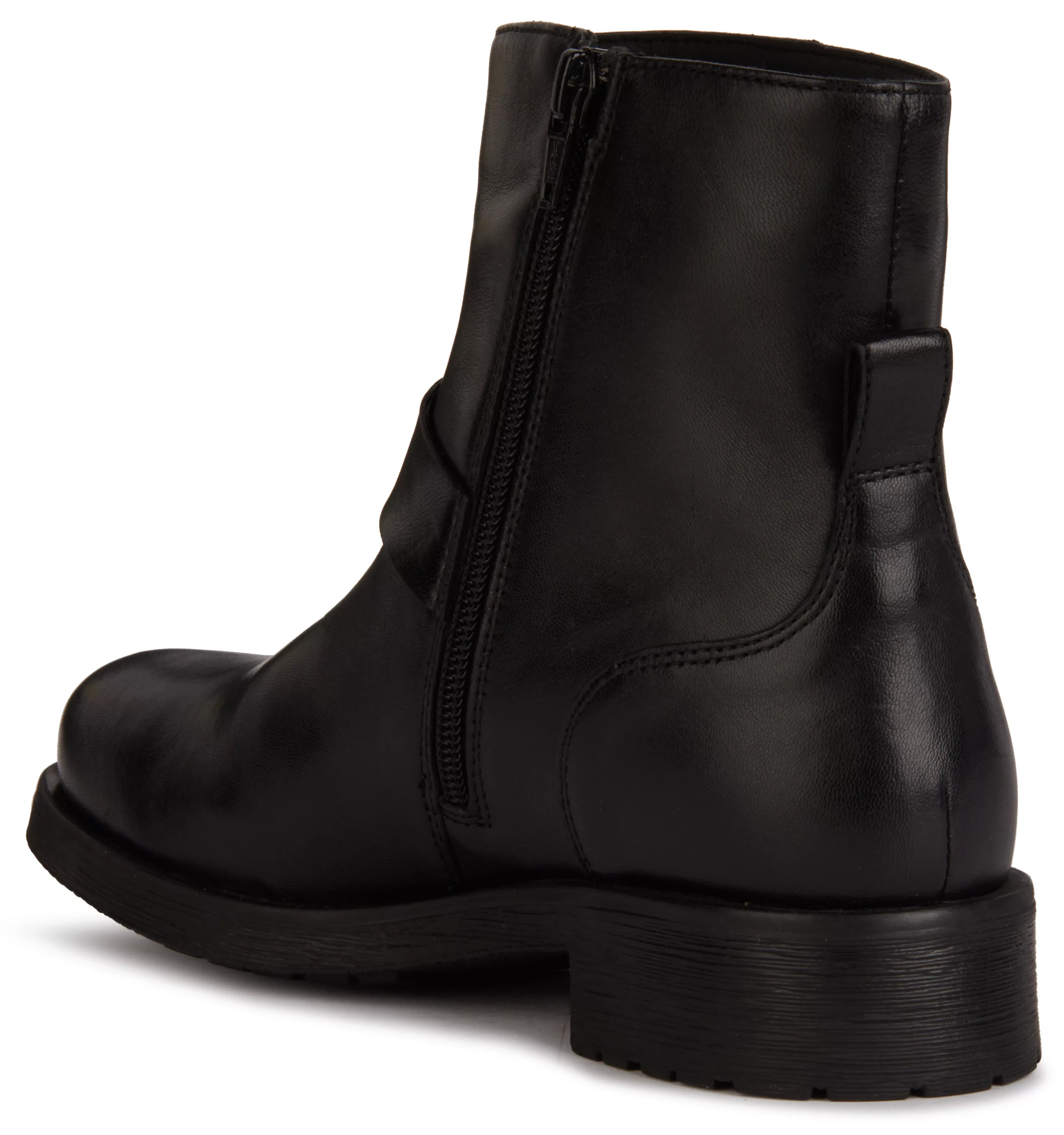 Geox Stiefelette "D RAWELLE", Blockabsatz, Schlupfschuh, Chelseaboots mit I günstig online kaufen