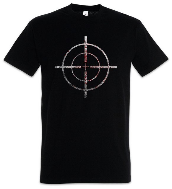 Urban Backwoods Print-Shirt Bloody Crosshairs Sniper Herren T-Shirt Fadenkr günstig online kaufen