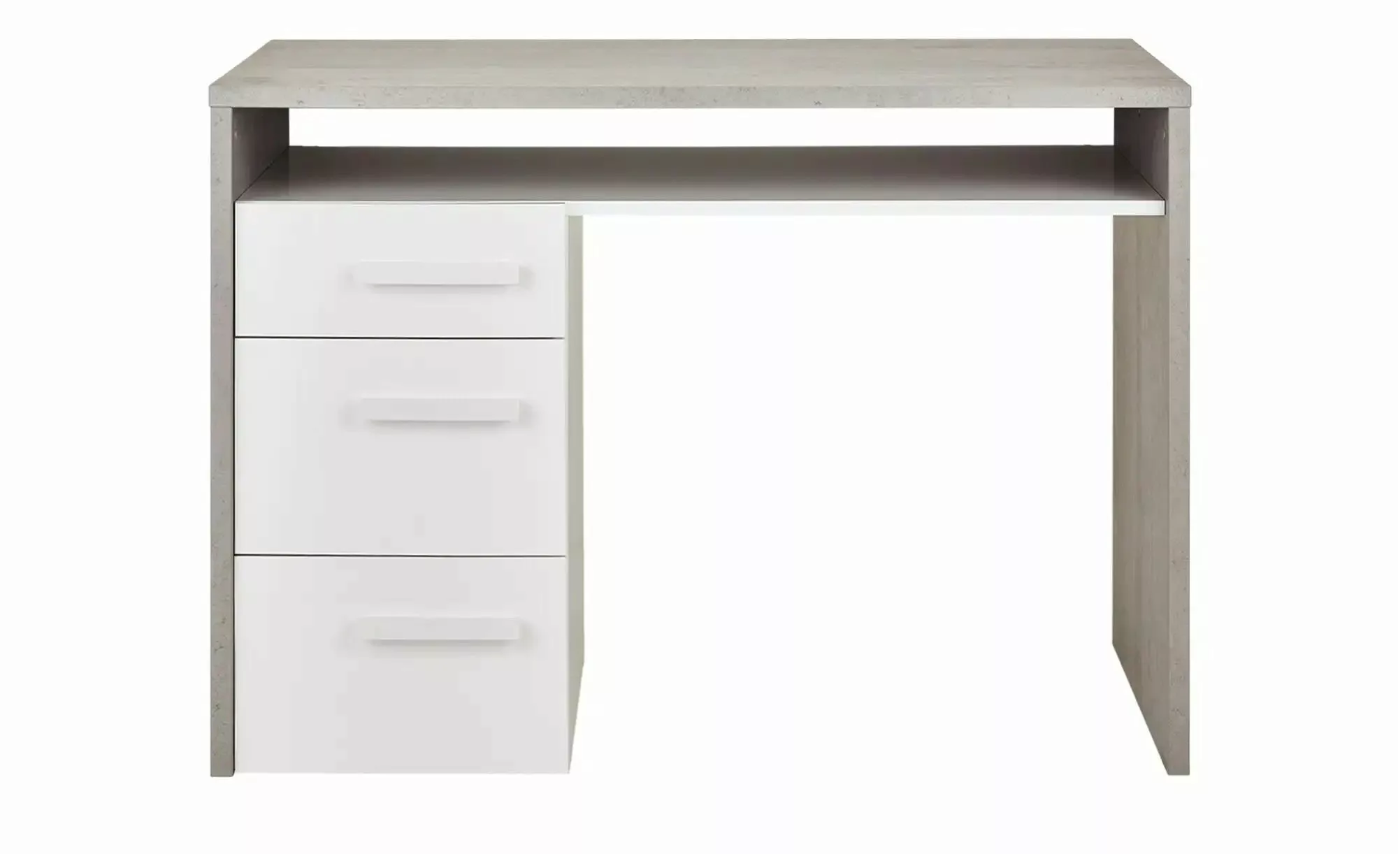 Schreibtisch  Milow ¦ grau ¦ Maße (cm): B: 110 H: 74 T: 60.0 Kindermöbel > günstig online kaufen