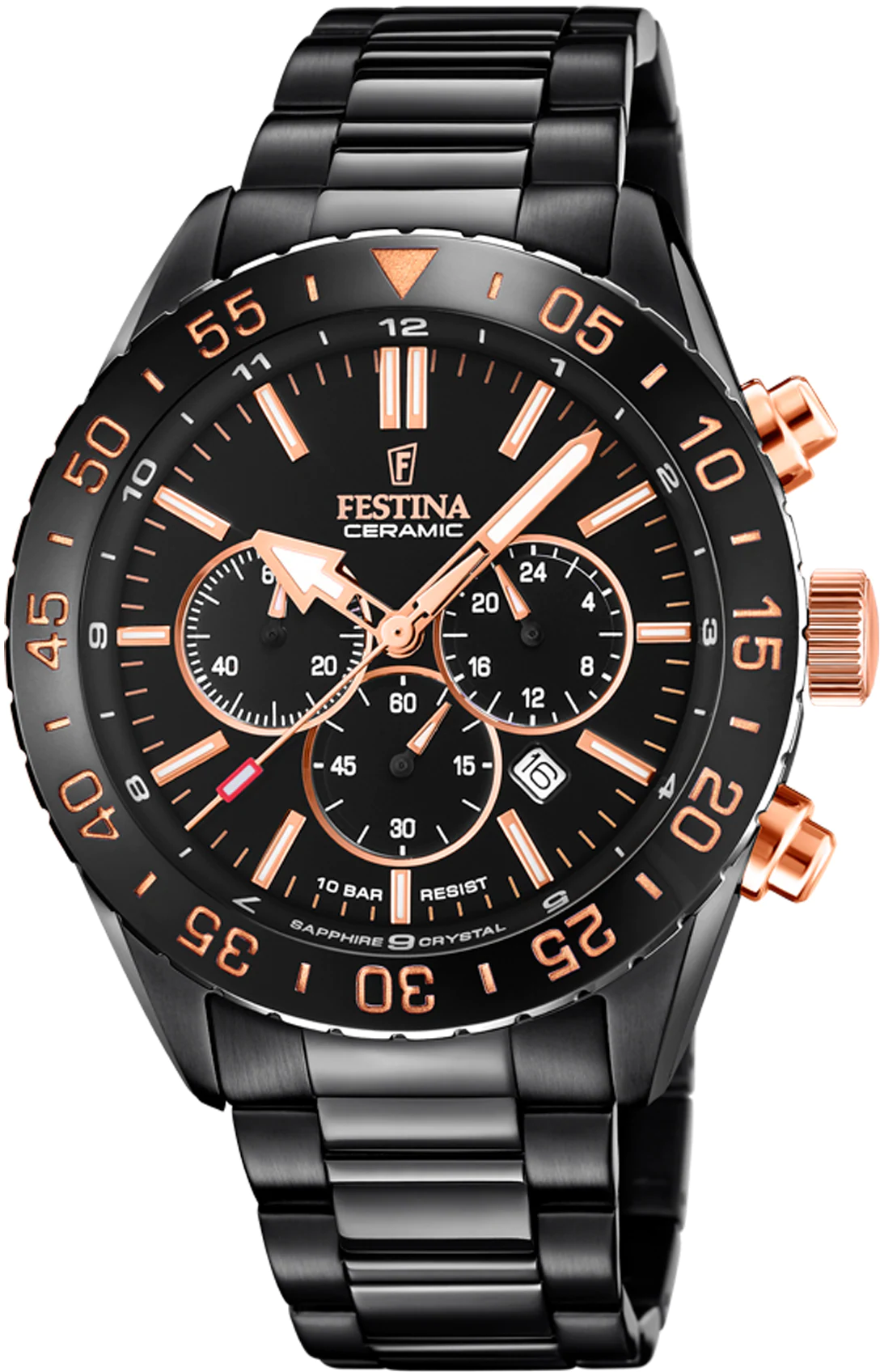 Festina Chronograph "Keramik Kollektion, F20577/1" günstig online kaufen