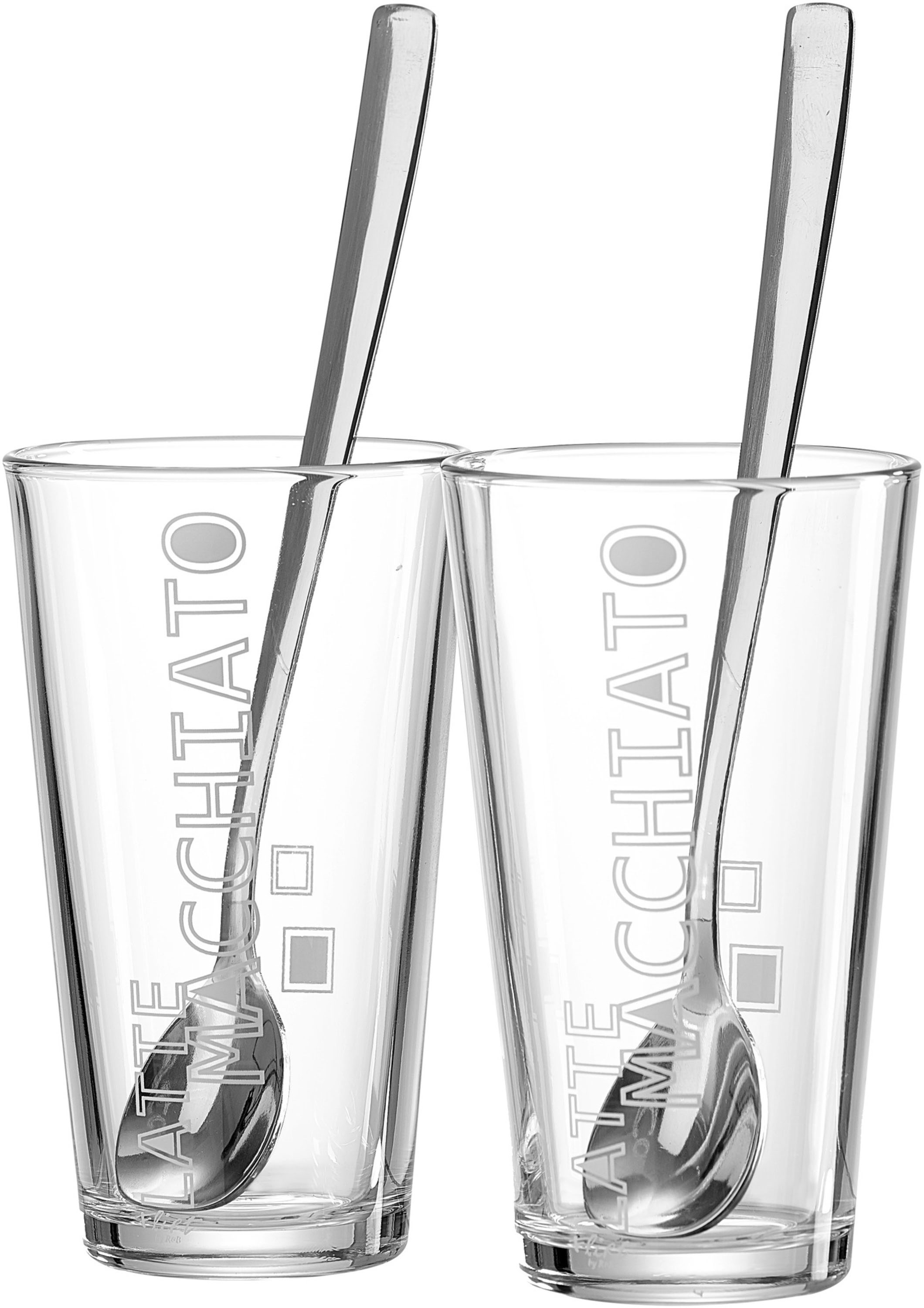 Ritzenhoff & Breker Latte-Macchiato-Glas »Lena«, (Set, 4 tlg.), 350 ml, 4-t günstig online kaufen