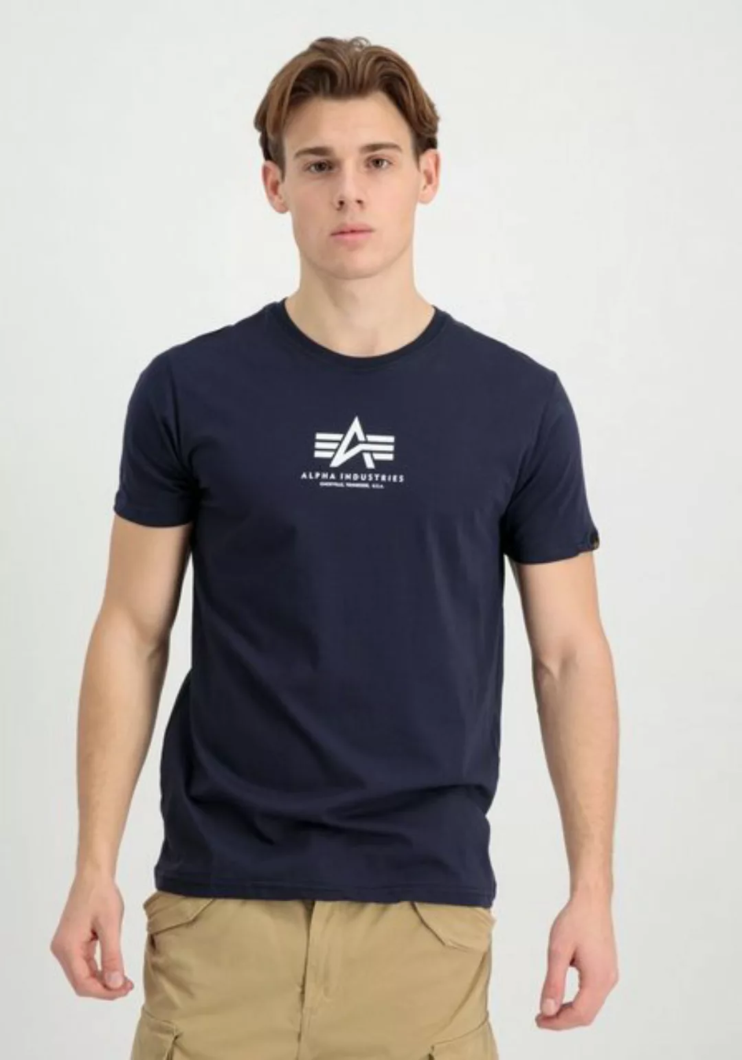 Alpha Industries T-Shirt "Alpha Industries Men - T-Shirts Basic T ML" günstig online kaufen