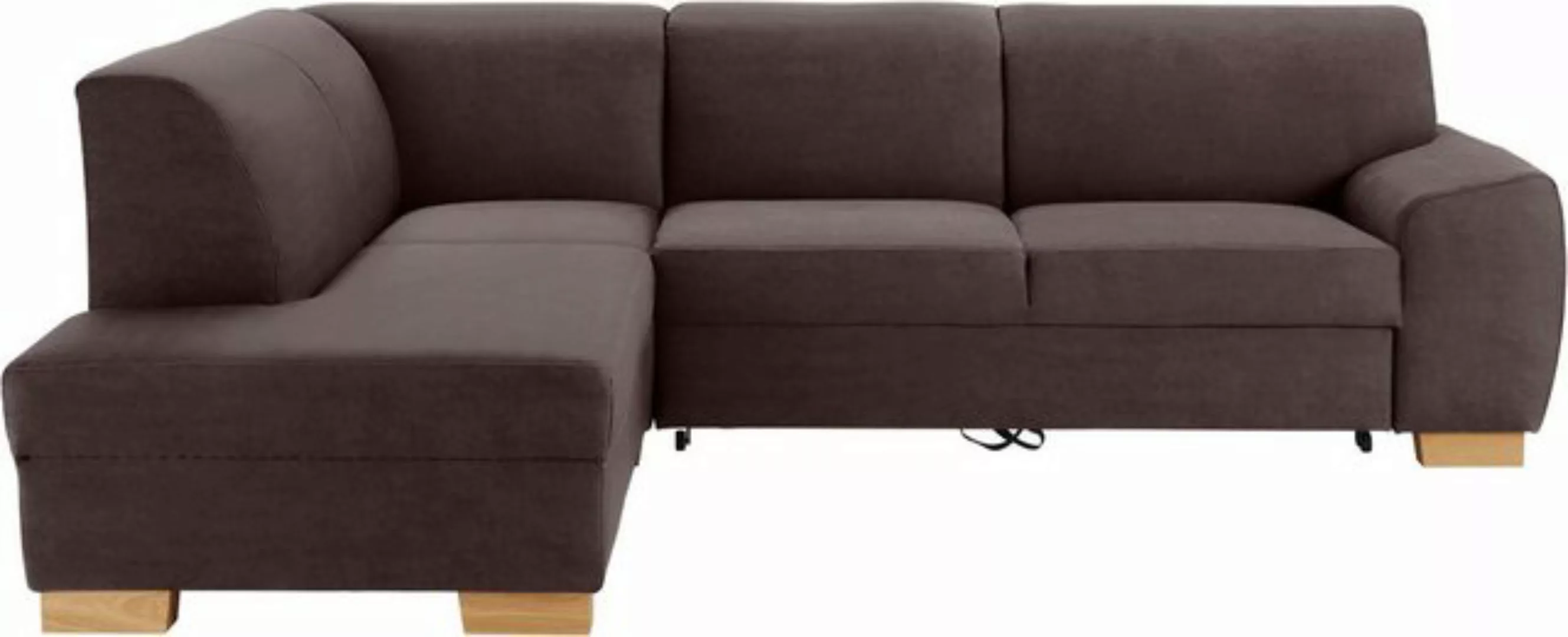 DOMO collection Ecksofa "Incanto L-Form", wahlweise mit Bettfunktion günstig online kaufen