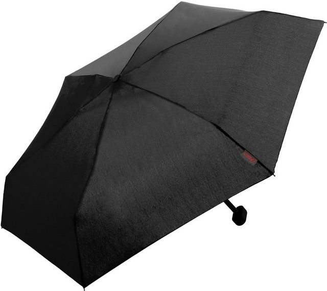 EuroSCHIRM® Taschenregenschirm »Dainty, schwarz« günstig online kaufen