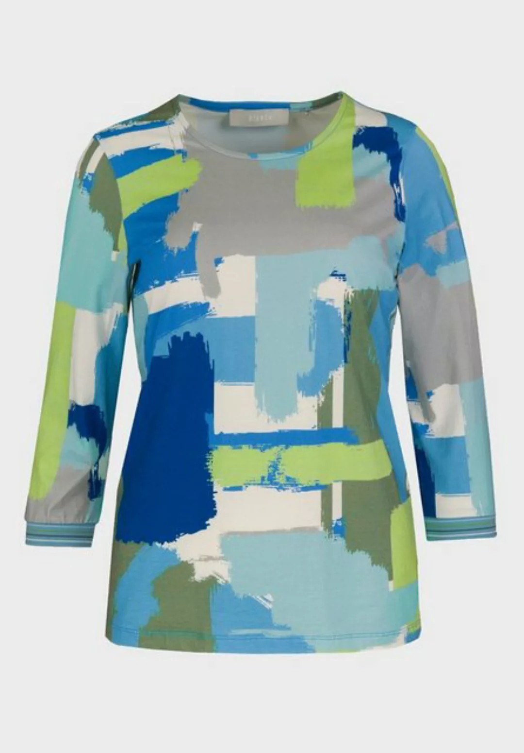 bianca Print-Shirt DINI aus modernem graphischen Muster in Trendfarben günstig online kaufen