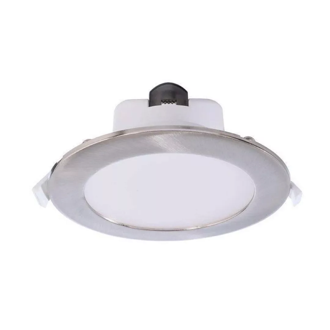 LED Einbauleuchte Acrux in Verkehrsweiß und Silber 26W 2670lm 244mm günstig online kaufen