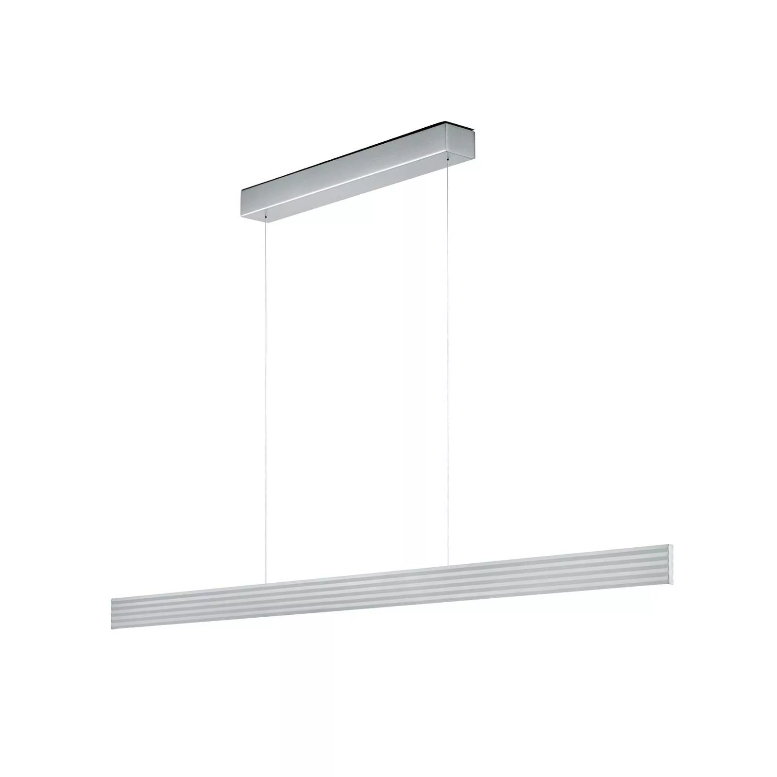 LED-Hängeleuchte Fara, up/down, Länge 132cm nickel günstig online kaufen