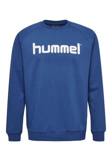 hummel Sweatshirt Logoprint Sport Sweatshirt Pullover mit Raglanärmel 7250 günstig online kaufen