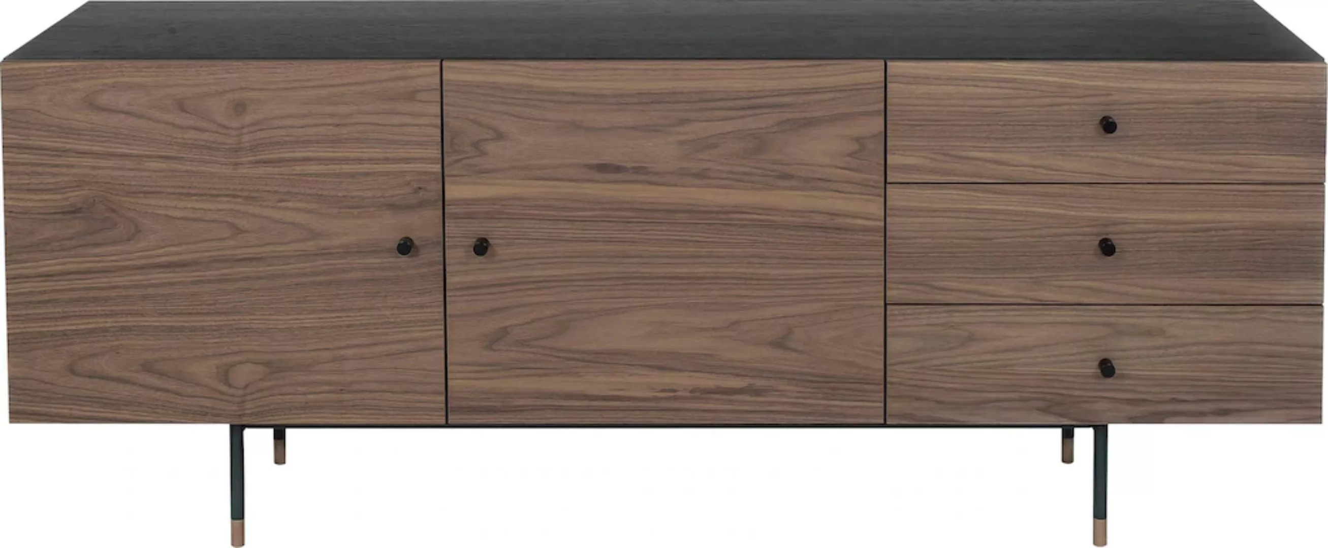 Woodman Sideboard "Daniel", Kommode mit Holzfurnier aus Walnussbaum, Breite günstig online kaufen