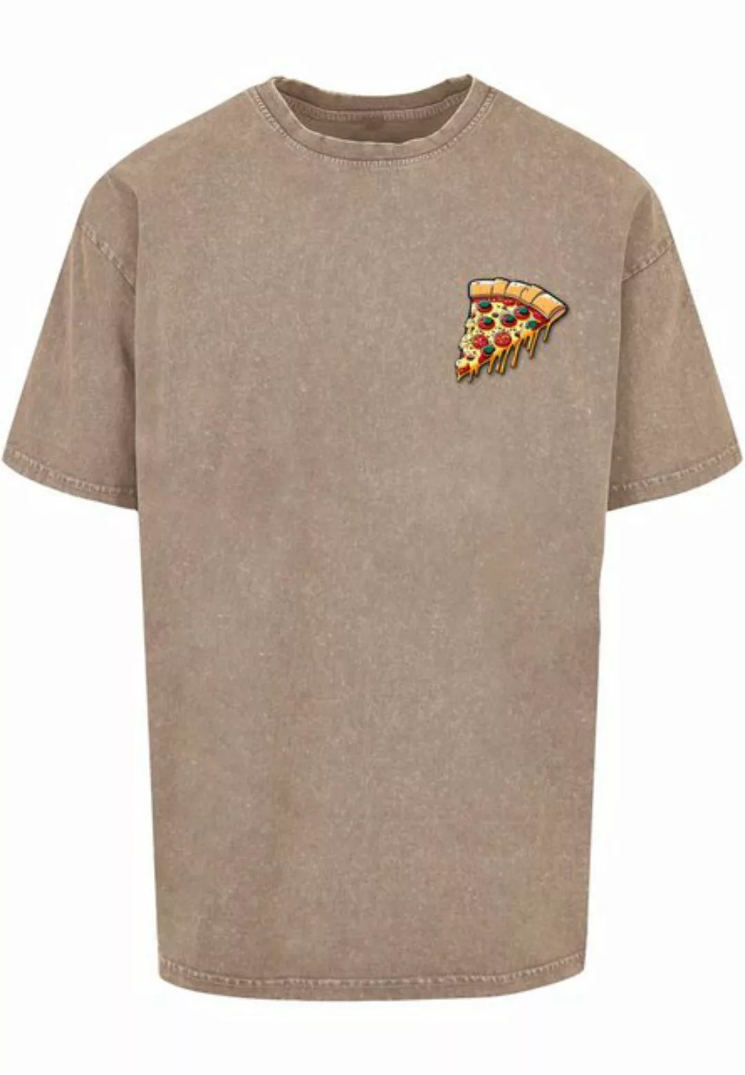 Merchcode T-Shirt Merchcode Herren Pizza Comic Acid Washed Oversized Tee (1 günstig online kaufen