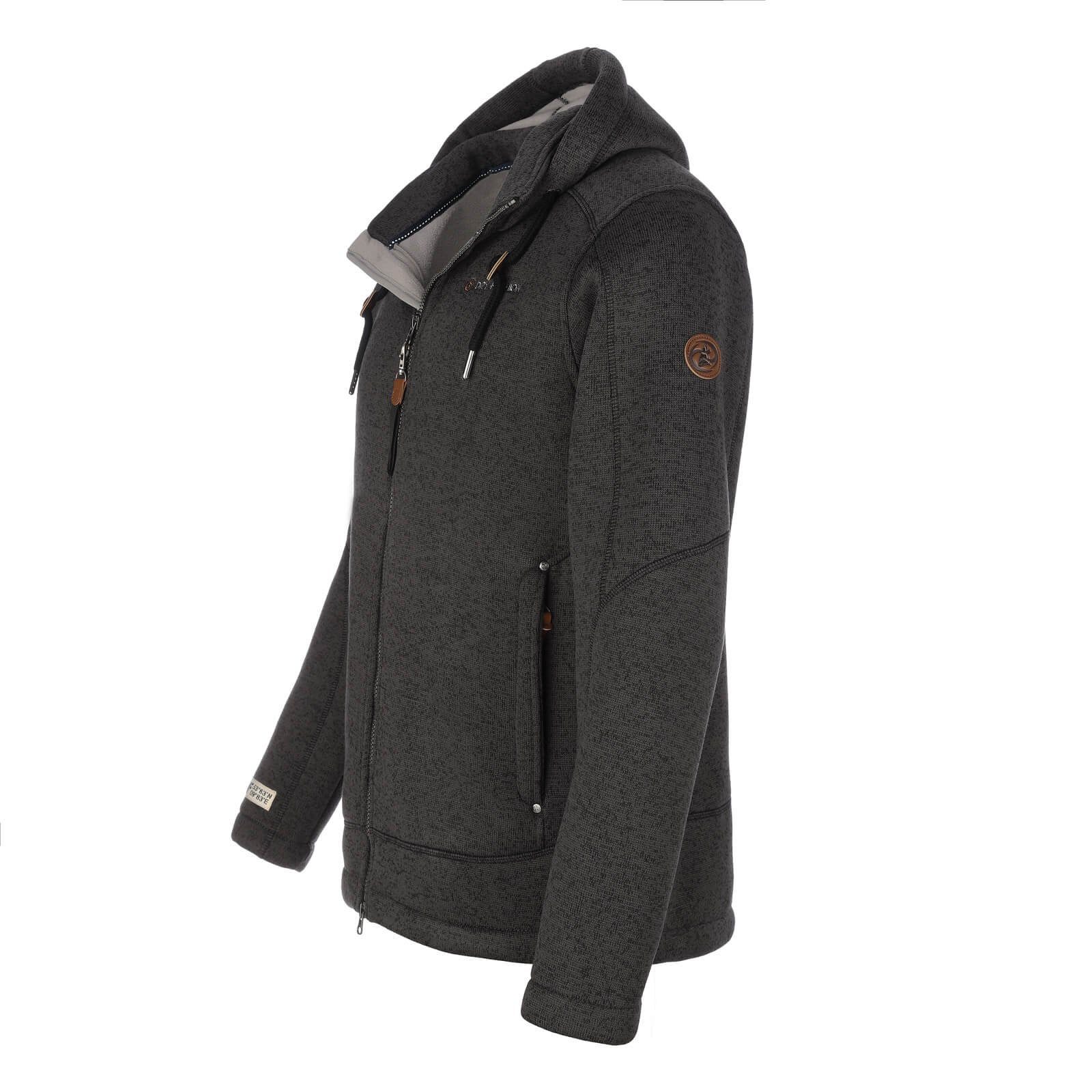 Dry Fashion Fleecejacke Herren Jacke Kappeln günstig online kaufen