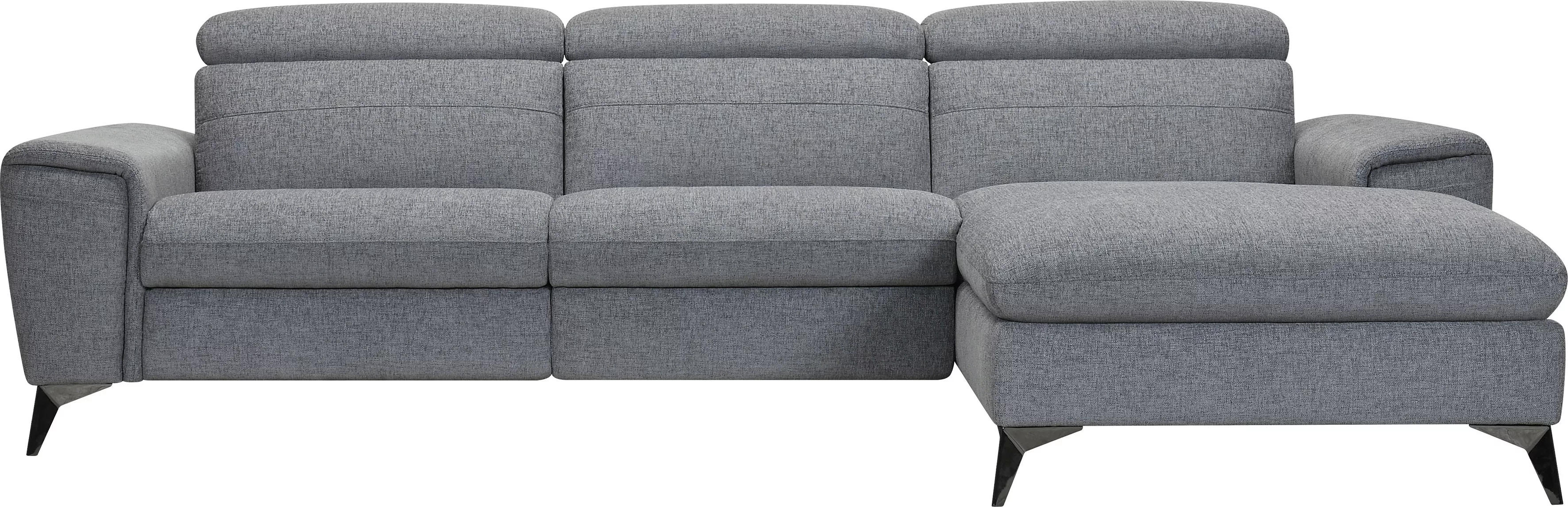 Places of Style Ecksofa "Theron, L-Form, 263 cm,", elektrische Relaxfunktio günstig online kaufen