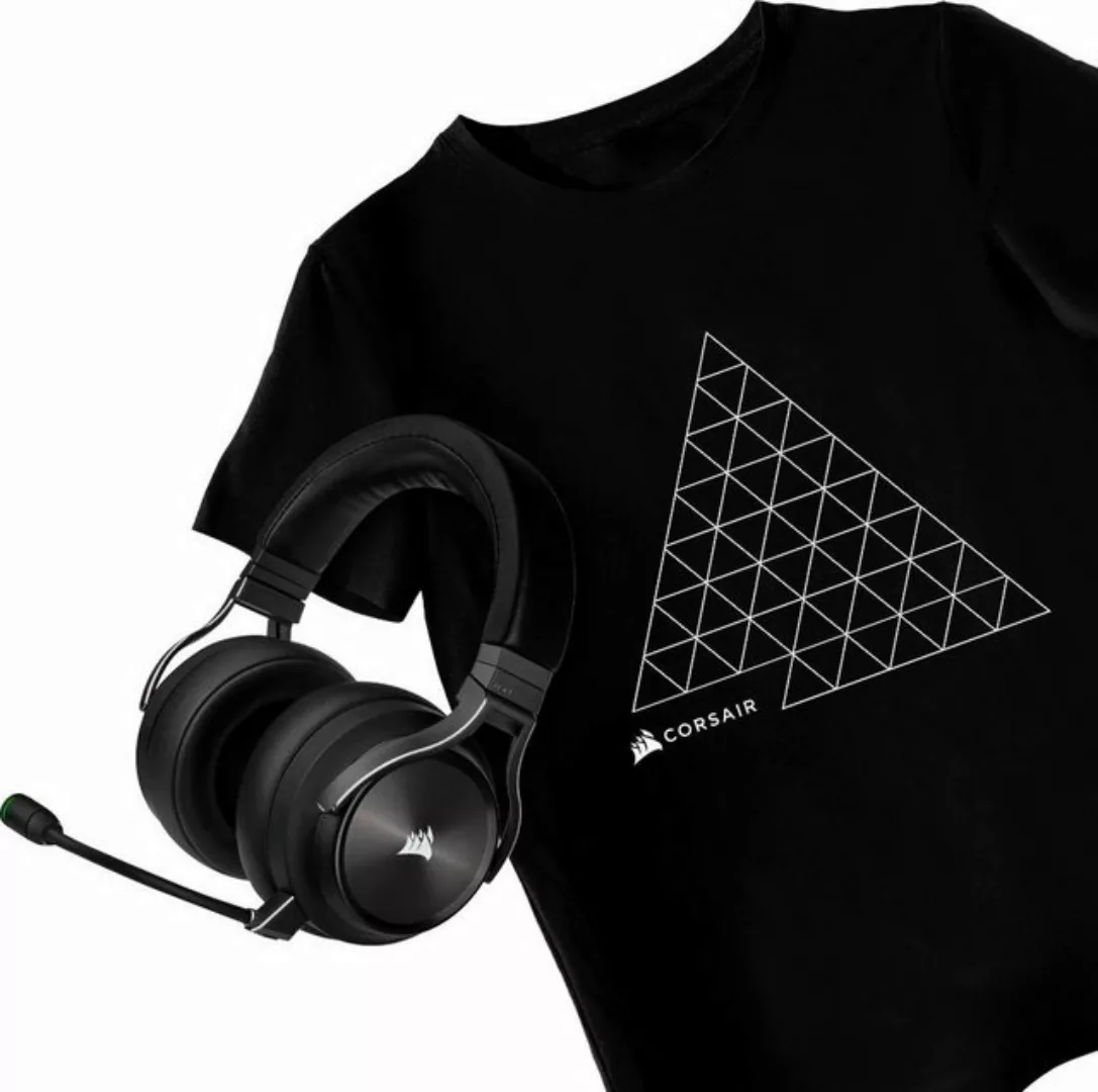 Corsair VIRTUOSO RGB WIRELESS XT + gratis T-Shirt Gaming-Headset (Mikrofon günstig online kaufen