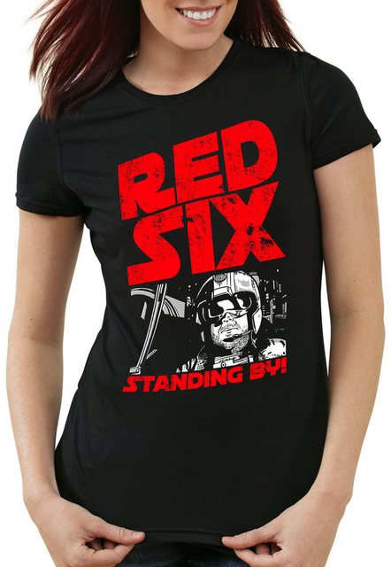 style3 T-Shirt Standing By yavin x-wing pilot jek porkins star krieg wars d günstig online kaufen